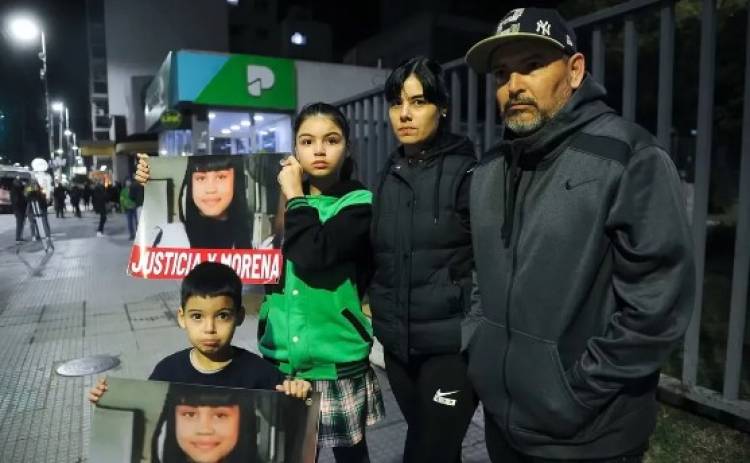 El Presidente recibió a la familia de Morena, la nena asesinada en Lanús