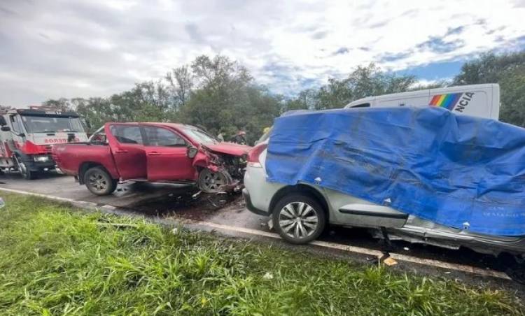 Tragedia vial en Villa del Rosario: murieron dos mujeres y dos niños en un choque frontal