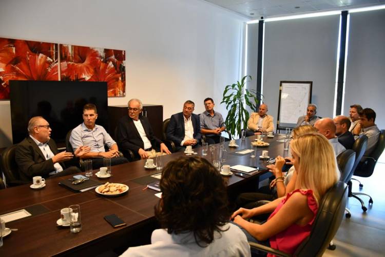 El presidente de la Agencia ProCórdoba mantuvo un encuentro con empresarios de la ciudad 