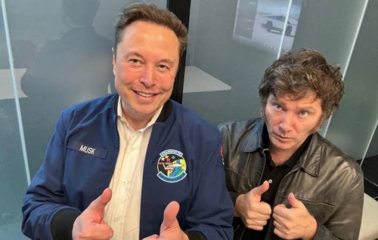 Milei se reunió con Elon Musk, que mostró interés por el litio argentino