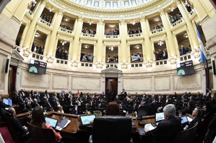 Paritaria sin techo en Senadores: a mano alzada, la Cámara aprobó el aumento de dietas