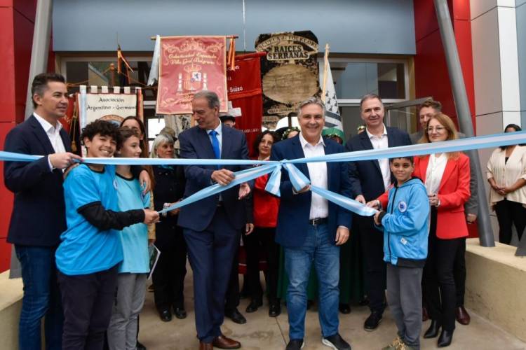 Villa General Belgrano ya tiene su nueva escuela ProA