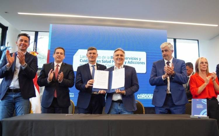 Llaryora anunció la construcción de dos centros para el abordaje de las adicciones en la Capital