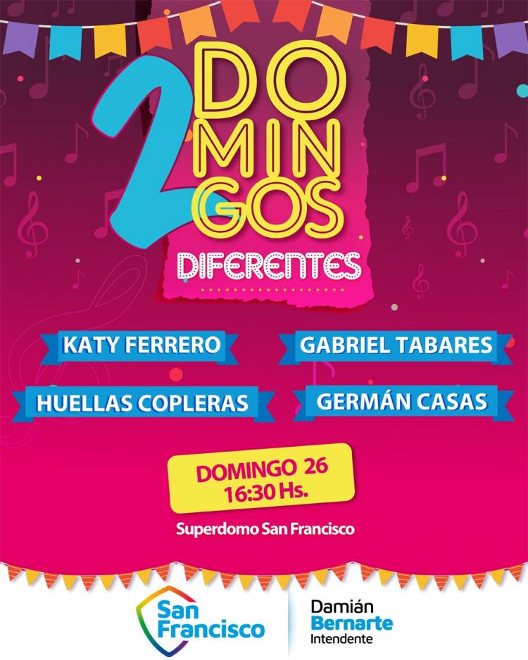 Se viene un nuevo encuentro del ciclo ‘Domingos Diferentes’