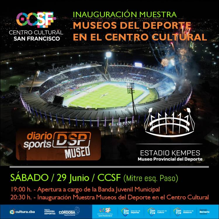 El Museo Provincial del Deporte llega al Centro Cultural