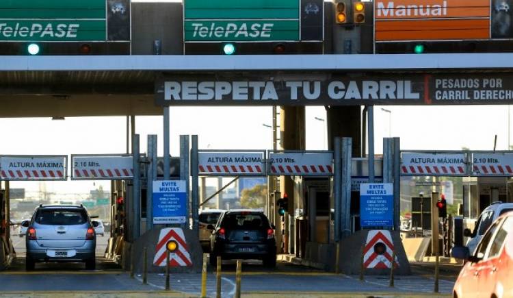 Más aumentos: el Gobierno autorizó otra suba en los peajes de rutas nacionales