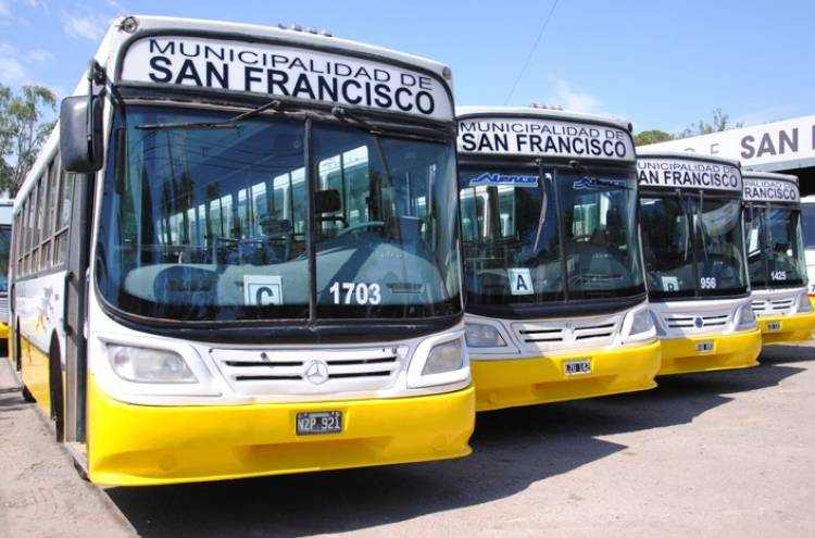 Transporte urbano: cambios en los recorridos de las Líneas A y C por el rally