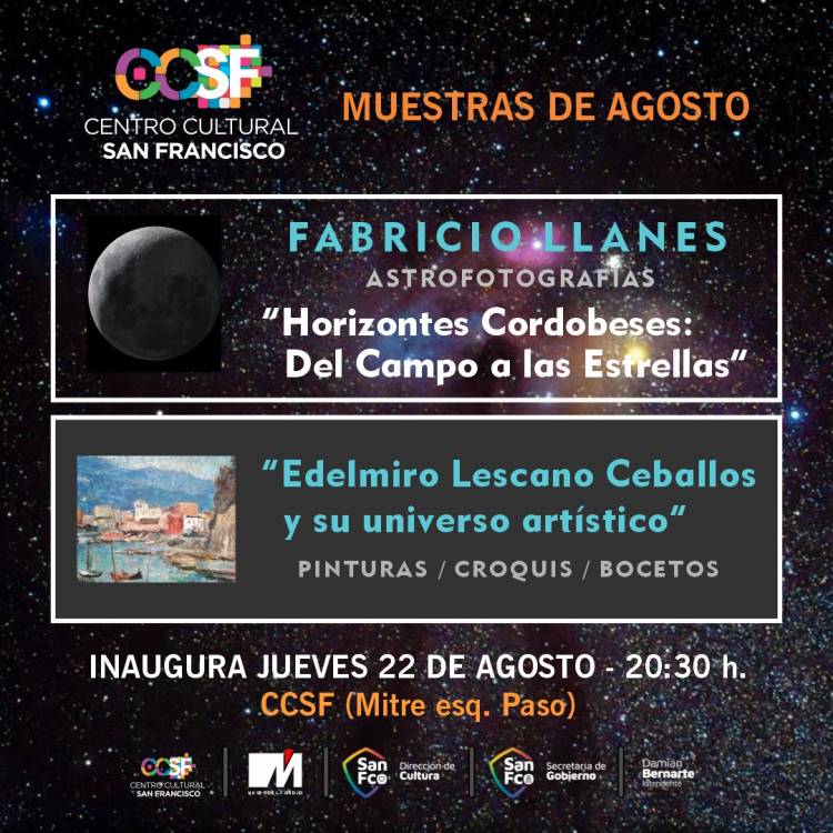 El Centro Cultural presenta dos muestras simultáneas