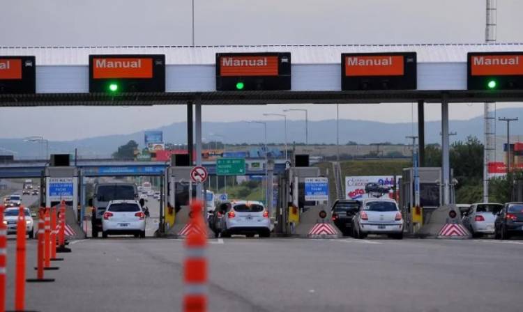 Otro aumento: suben los peajes nacionales en Córdoba y el piso es de 1.200 pesos