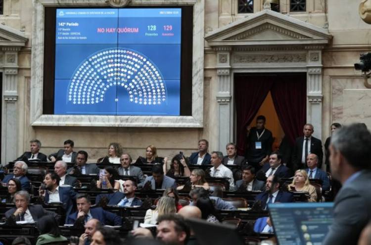 Por la ausencia de varios diputados, fracasó la sesión para debatir el proyecto "Ficha Limpia"