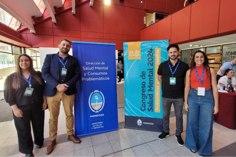 Córdoba presente en el Congreso de Salud Mental de Mendoza