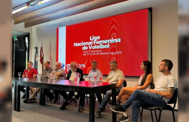 Presentaron en San Francisco la Liga Nacional Femenina de Voleibol