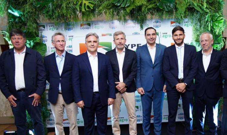 En Expoagro, Llaryora reiteró el pedido de una nueva ley de biocombustibles