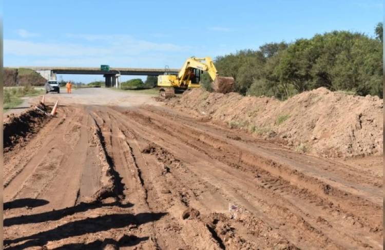 Avanza la obra de la Ruta Provincial 32S, un corredor vial clave para Frontera