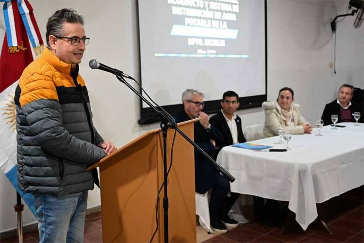 Norte Cordobés: Licitan obras para mejorar la provisión de agua potable en la localidad de Chuña
