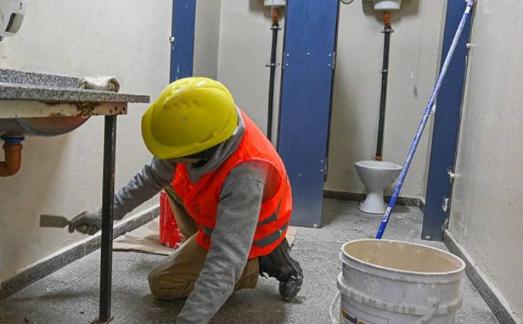 Vacaciones de invierno: Avanza el plan de reparación y mantenimiento de escuelas