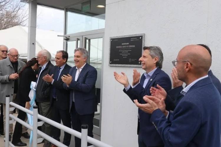 Con la presencia de Llaryora, inauguró una nueva sucursal de Bancor en el Parque Industrial de San Francisco