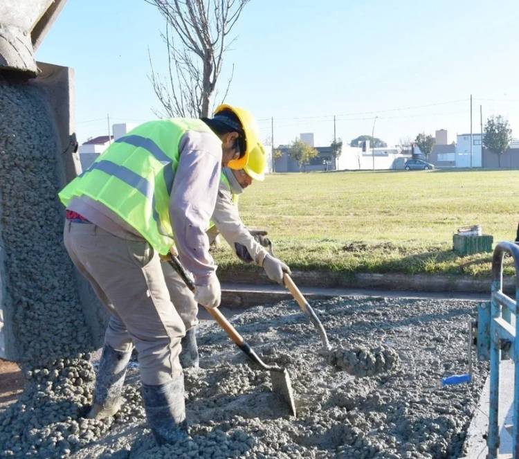 Habilitan primer tramo de pavimentación en calle República Árabe de Siria