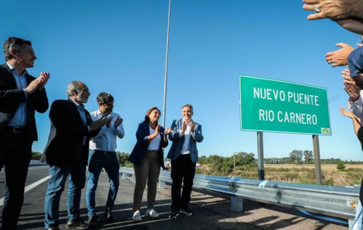 Ruta 9 Norte: La Provincia habilitó otro tramo de la duplicación de calzada y un puente sobre el río Carnero