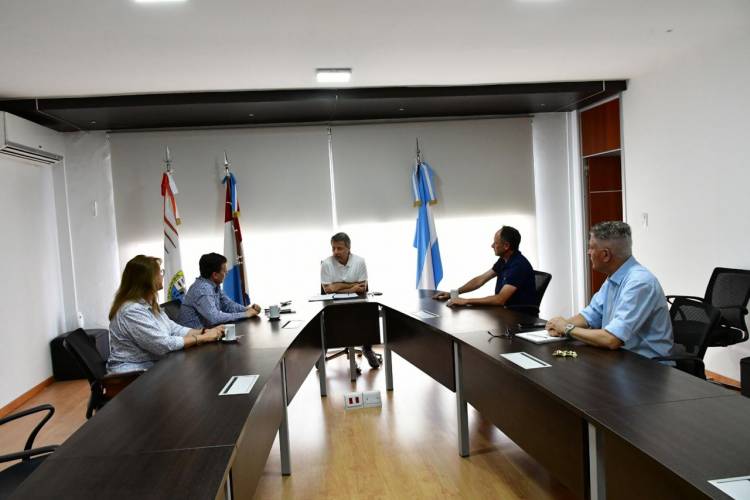 El CES presentó su nueva comisión directiva al intendente y proyectan actividades en conjunto 