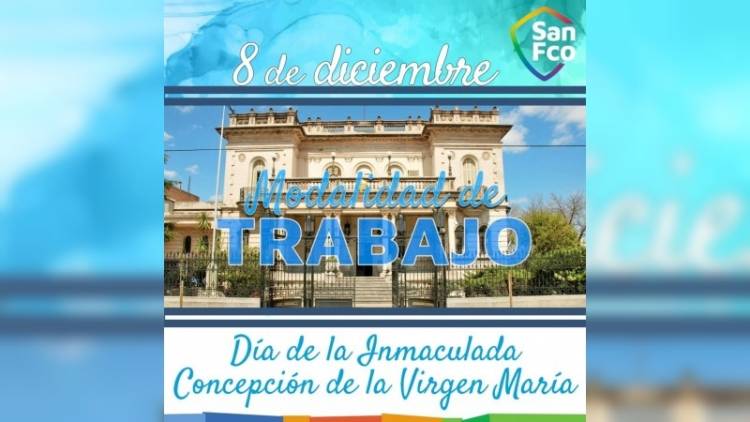 Día de la Inmaculada Concepción de María: atención en dependencias municipales