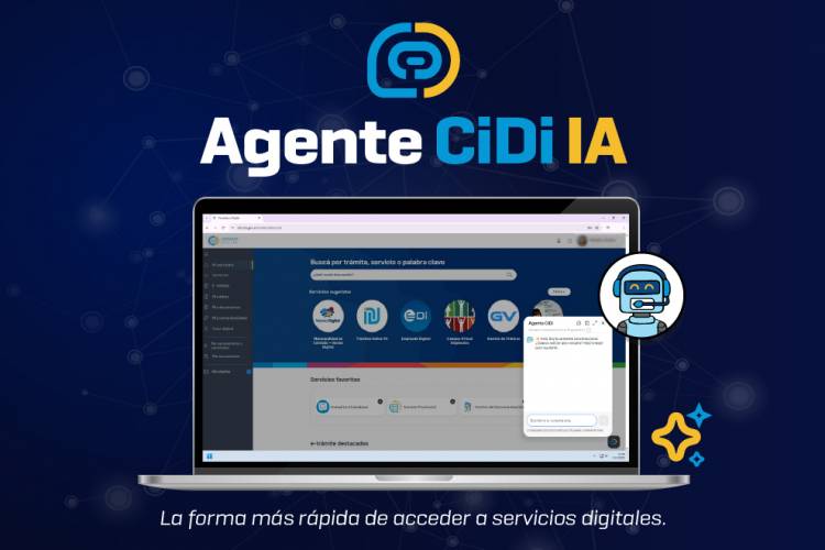 Ciudadano Digital lanzó «Agente CiDi», el asistente con Inteligencia Artificial generativa 