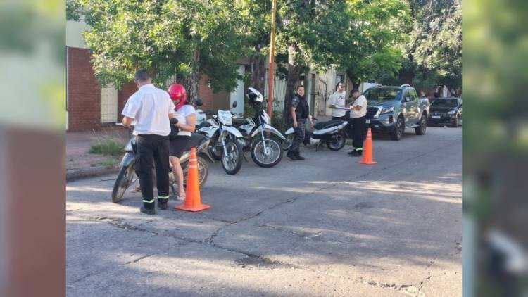 Se secuestraron 11 motos en un operativo de control vehicular