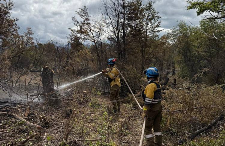 Chubut: Este viernes parte un cuarto grupo de bomberos cordobeses hacia la zona de incendios