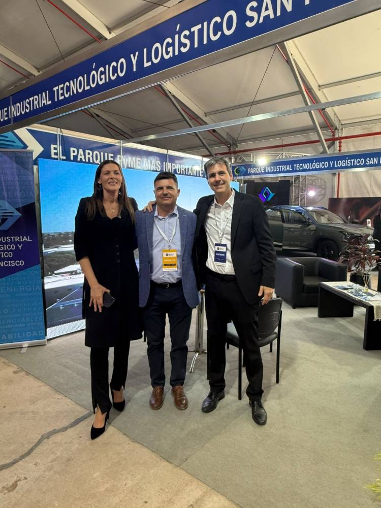 El Parque Industrial San Francisco dijo presente en la Expo Parques Industriales Córdoba 2026