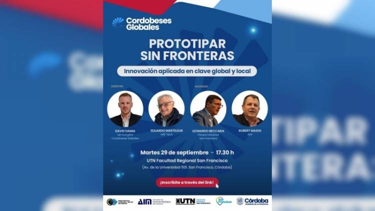 San Francisco será sede de un panel sobre innovación, prototipado y desarrollo tecnológico