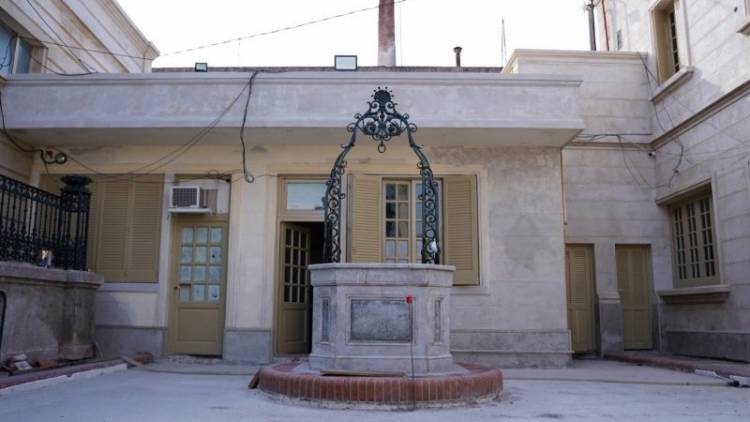 El Palacio Tampieri avanza en su última etapa de restauración
