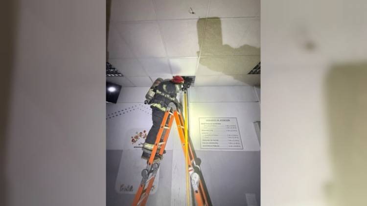Suspenden la atención al público en la Secretaría de Economía Municipal por un principio de incendio