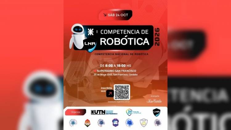 UTN San Francisco palpita la Competencia Nacional de Robótica: se esperan más de 90 equipos